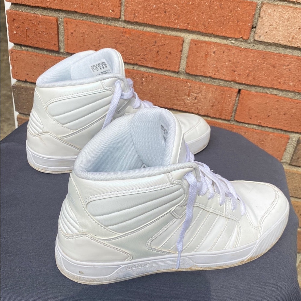 White Hightop’s Adidas